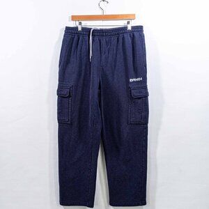 AND1 Basketball Cargo Sweatpants Baggy Hip Hop XL Y2K Streetwear